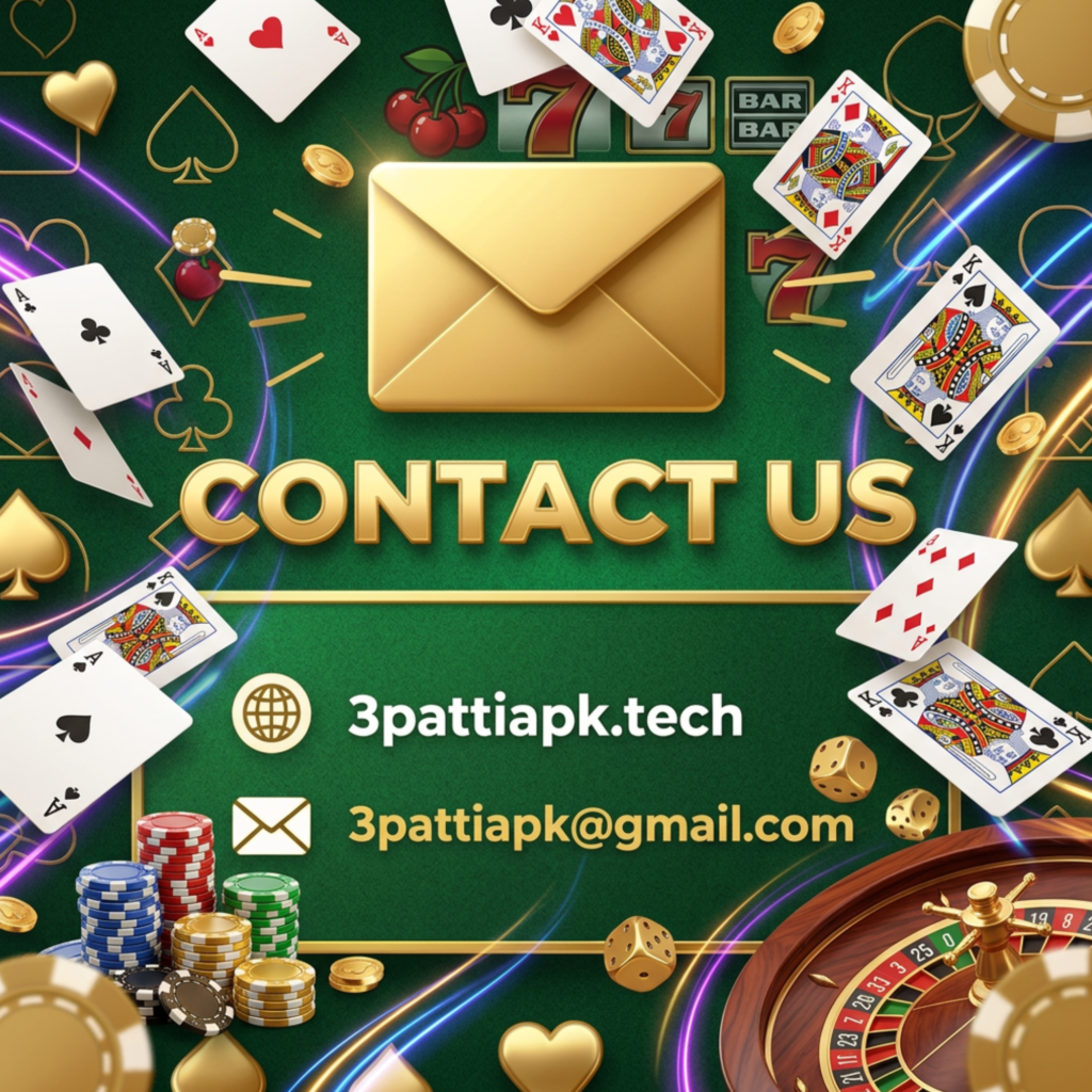 Contact 3 Patti APK for website support, APK information, feedback, and content correction requests